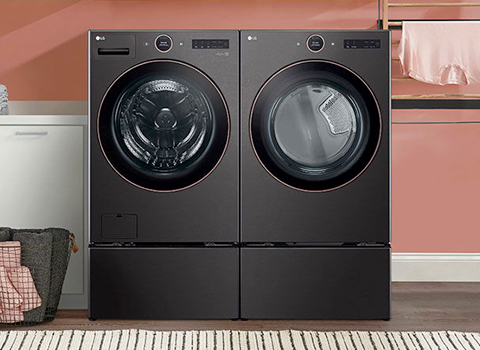 LG Smart Stackable&nbsp; Washer & Electric Dryer