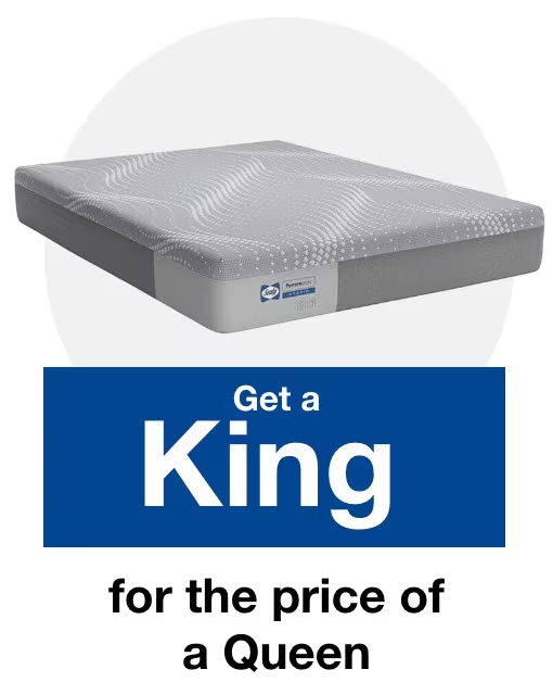 King Mattress for the price of a Queen