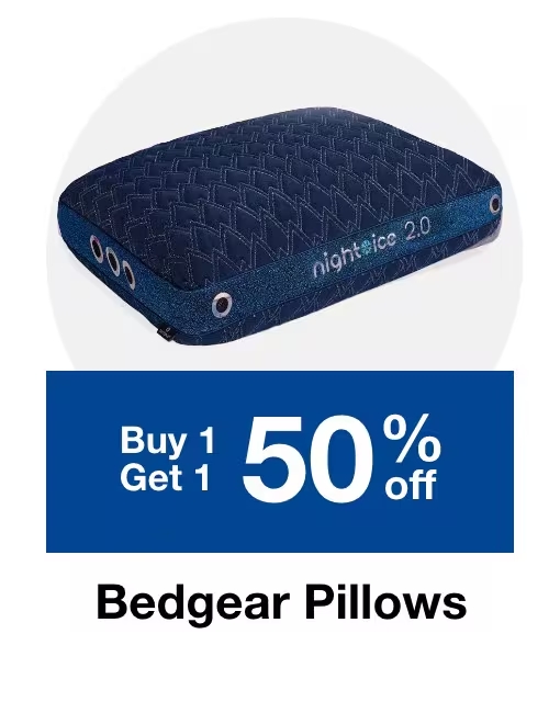Bedgear Pillows Buy One, Get One 50% Off