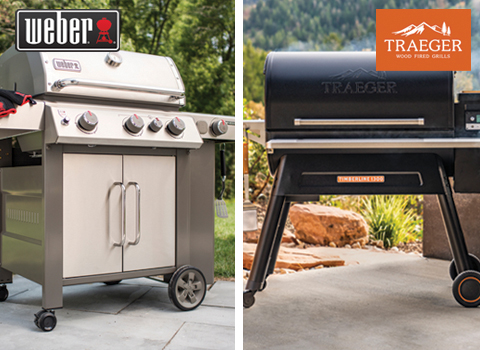 Free Delivery & Assembly on select&nbsp; Weber and Traeger Grills&nbsp;