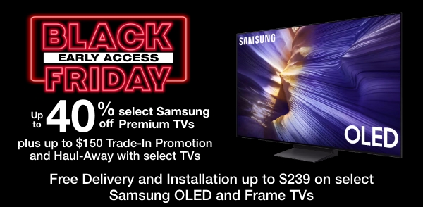 Up to 35% Off select Samsung Premium TVs