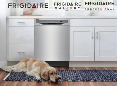 Free Installation* on select Frigidaire Brand Dishwashers priced $598 or more!