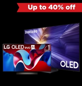 Up to 40% Off&nbsp; &nbsp;select premium TVs plus Free Delivery & Installation on qualifying models&nbsp;