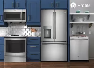 Up to $2000 Back* via Visa gift card with purchase of select&nbsp;GE Profile Appliance Packages