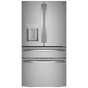 39% Off GE Profile Counter Depth French 4- Door&nbsp; Refrigeratorr