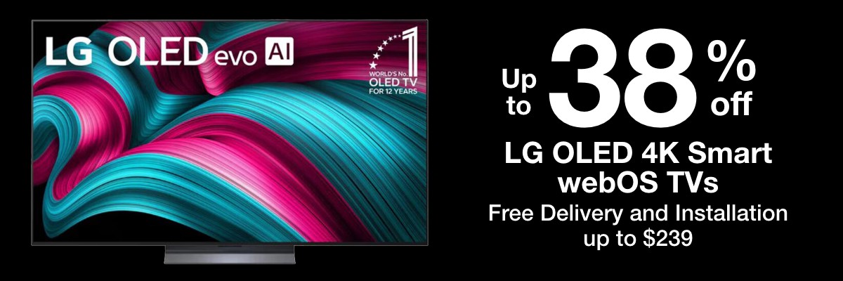 Up to 38% Off LG OLED TVs