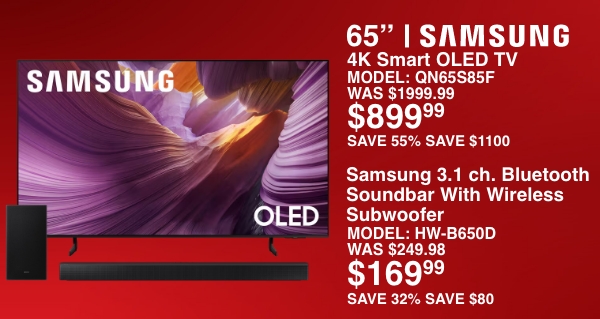 Samsung TV & Soundbar