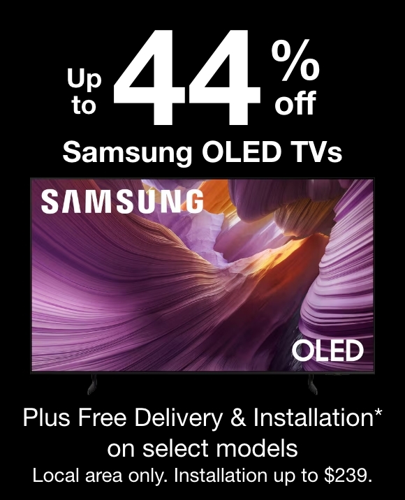Up to 44% Off Samsung OLED TVs