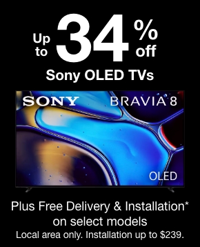 Up to34% Off Sony OLED TVs
