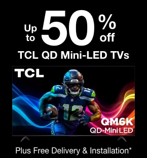 Up to 50%&nbsp; Off Hisense 4K Smart ULED Mini-LED TVs