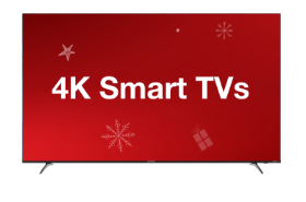 4k Smart TVs starting at&nbsp; $169