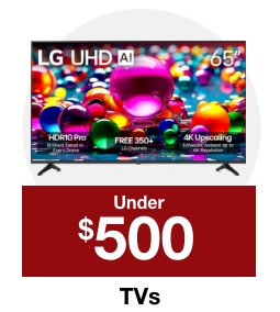 TVs under $500