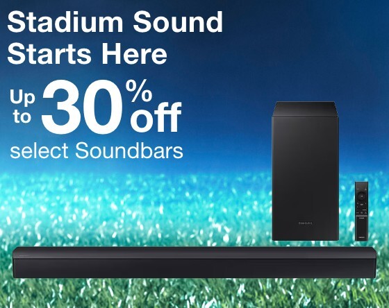 Up to 30% Off select Soundbars