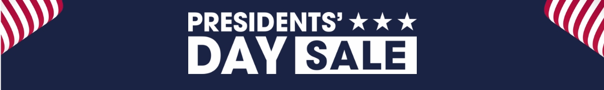 Presidents' Day Sale