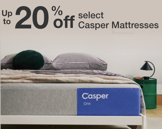 Up to 20% Off select Casper Mattresses