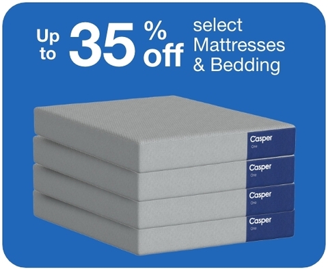 Up to&nbsp;35% Off select Mattresses and Bedding