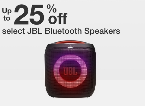 Up to 25% off select JBL Bluetooth Speakers