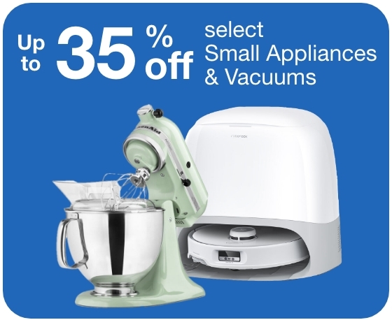 Up to 35% Off select Small Appliances