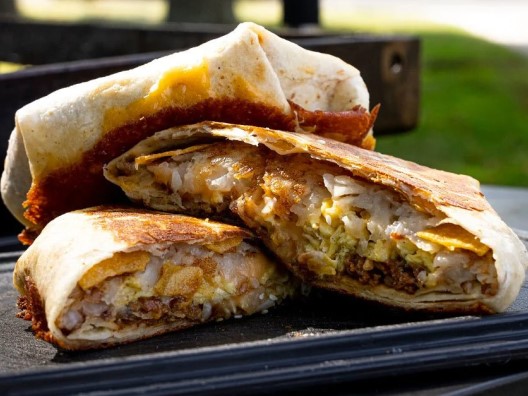 Sausage, Egg and Cheese Crunch Wrap