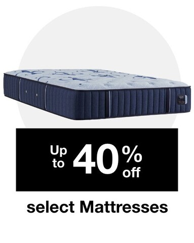 Up to 40% off select Mattresses