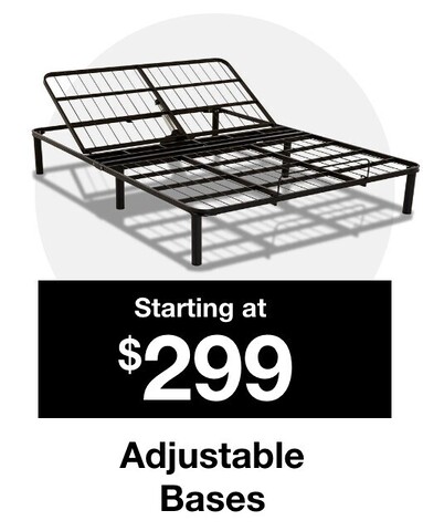 Starting $299 adjustable bases