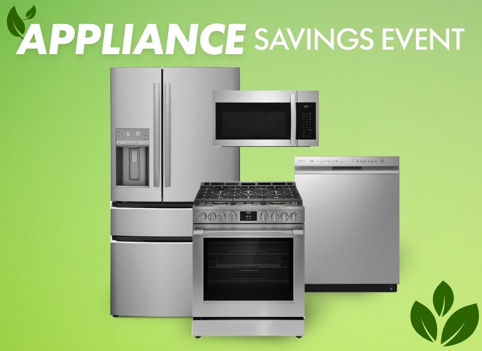 Up to 35% Off select Appliances plus up to $1000 in additional savings