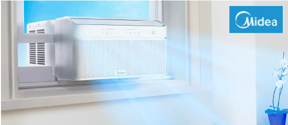 Midea Smart Window Air Conditioner with Inverter