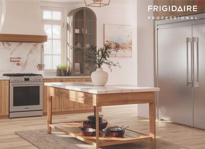 Up to $1500 Off when you purchase qualifying Frigidaire Professional Appliances