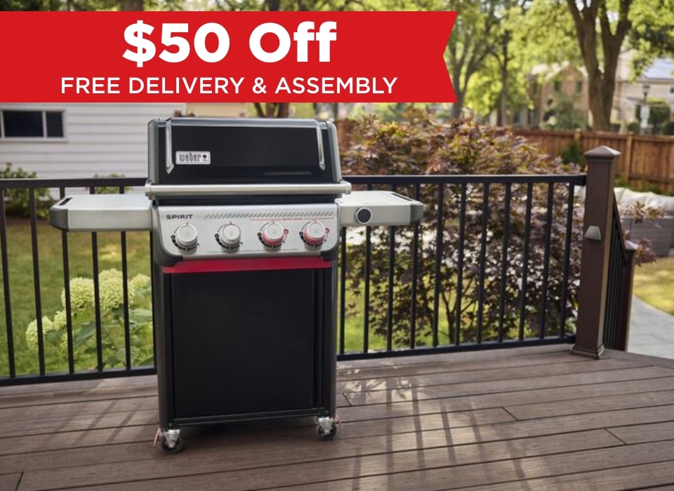 $50 Off Weber Spirit Grills