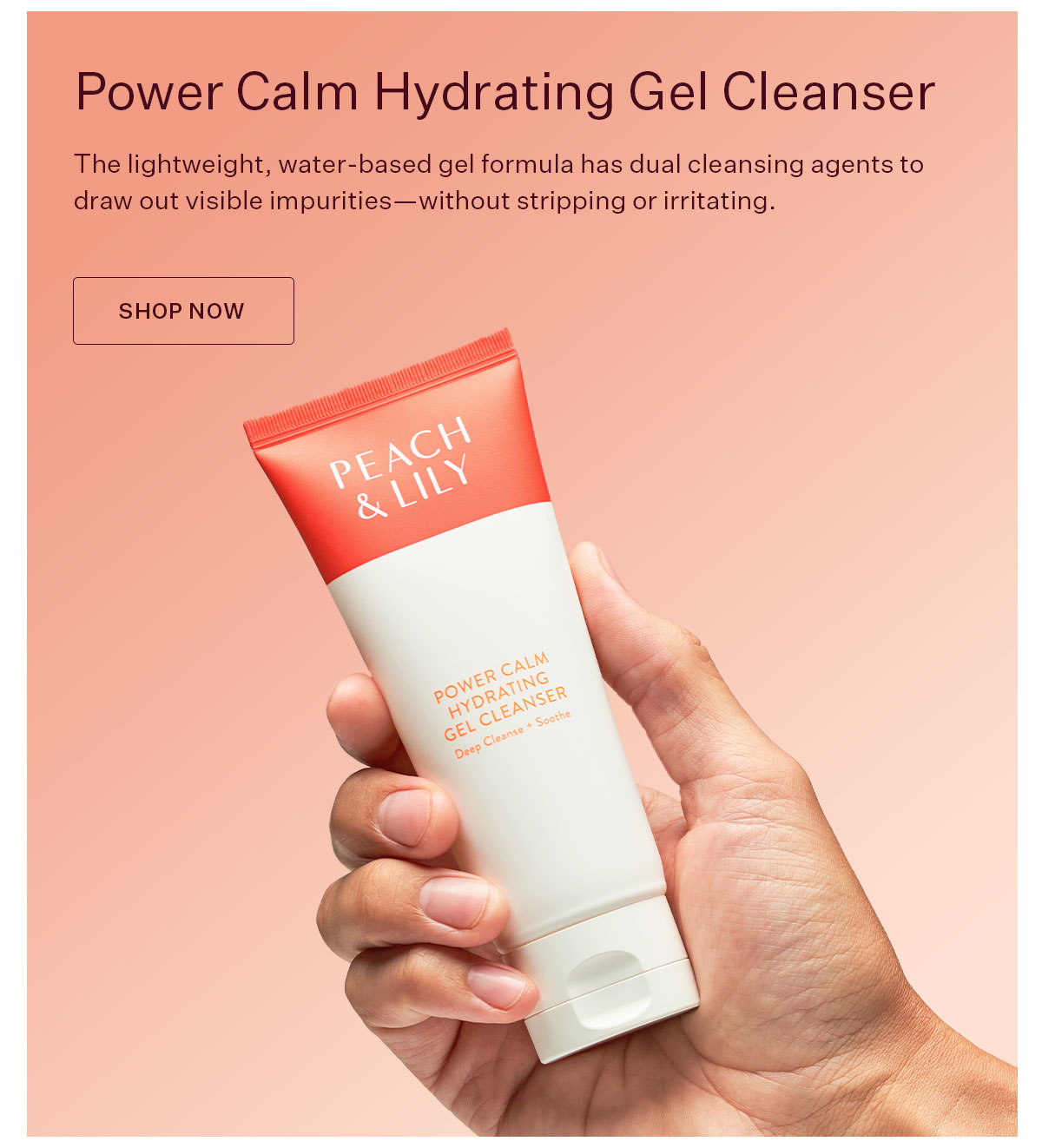 Power Calm Hydrating Gel Cleanser