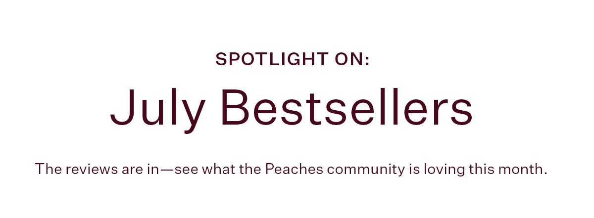 Spotlight On: July Bestsellers