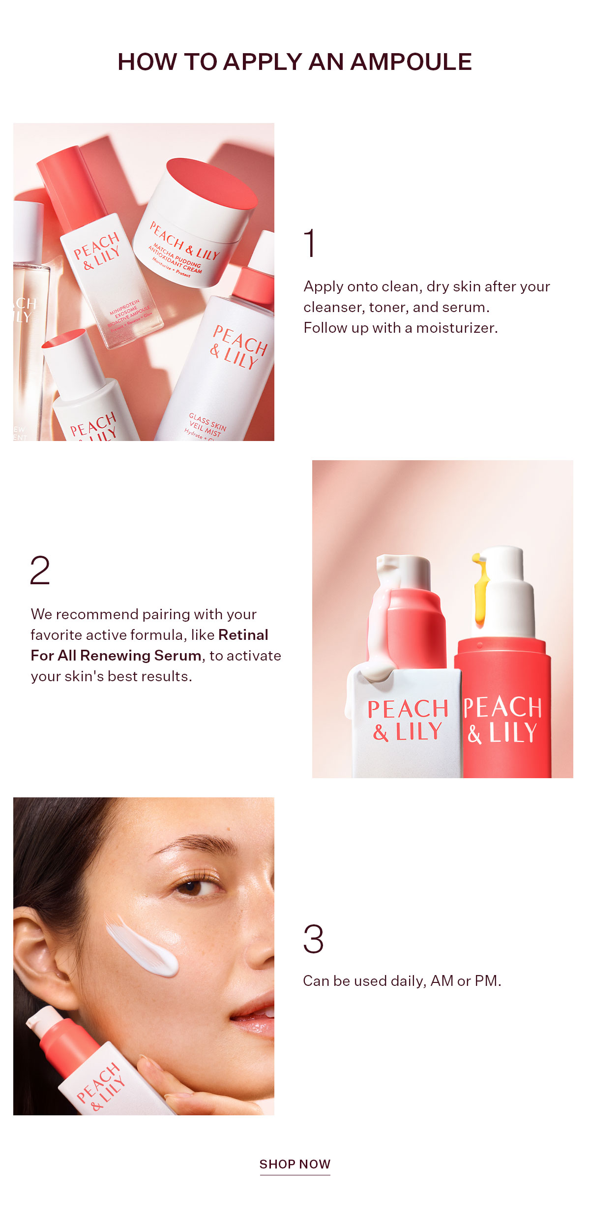 How to Apply an Ampoule