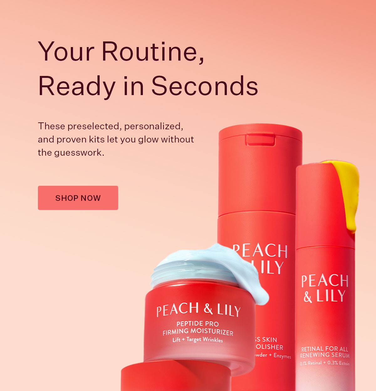 Your Routine, Ready in Seconds