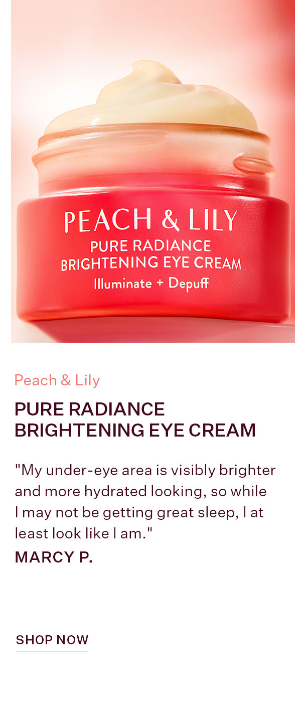 Pure Radiance Brightening Eye Cream