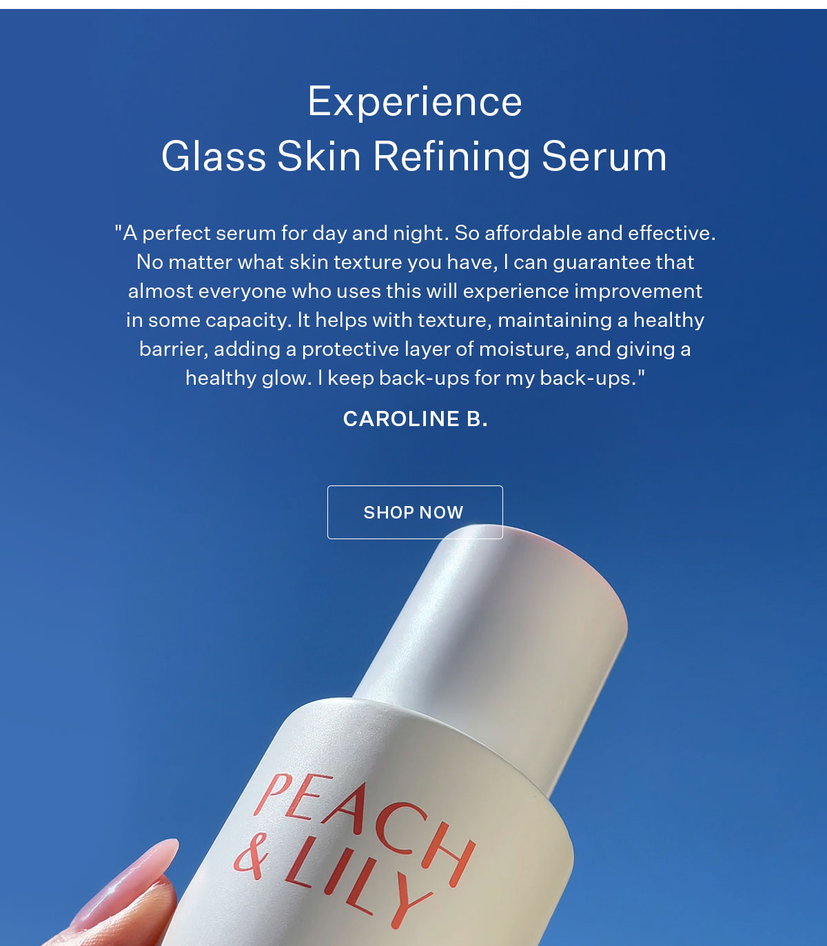 Experience Glass Skin Refining Serum