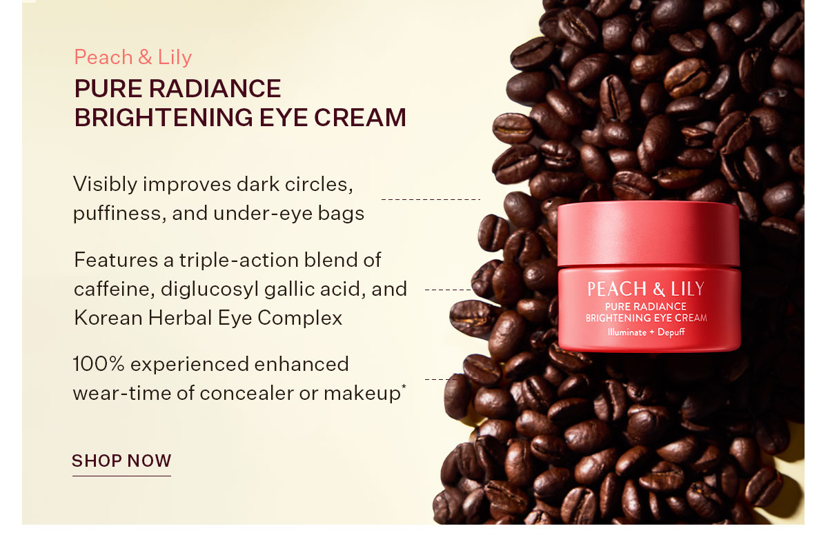 Pure Radiance Brightening Eye Cream