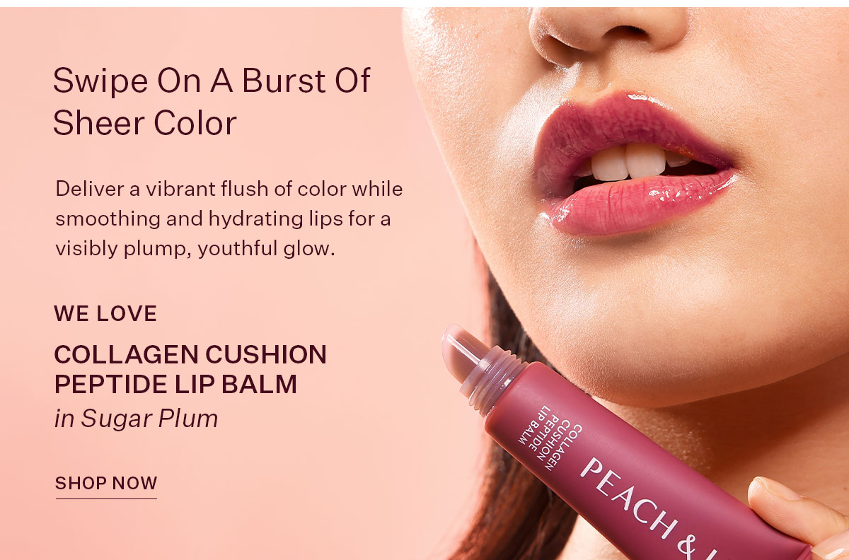 Swipe on a burst of sheer color