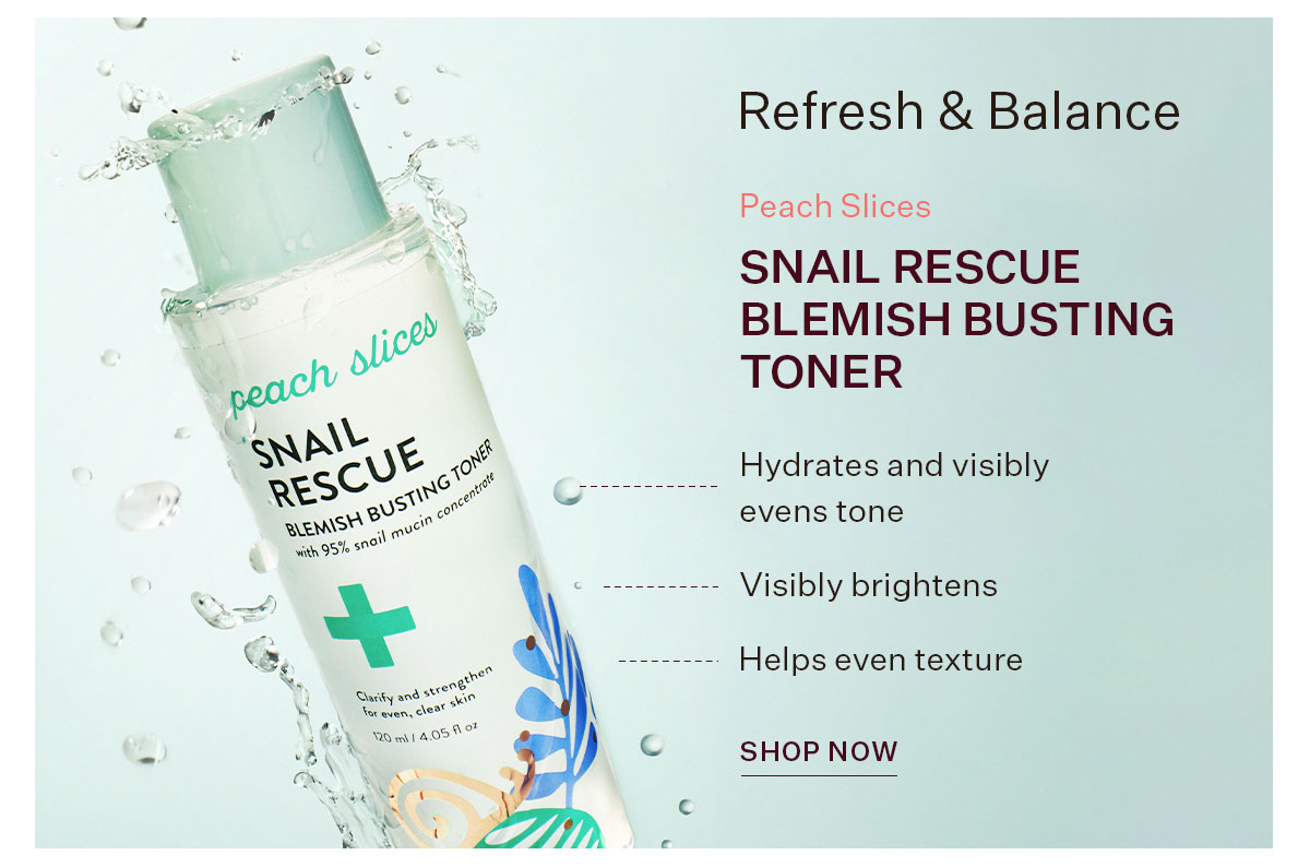 Snail Rescue Blemish Busting Toner