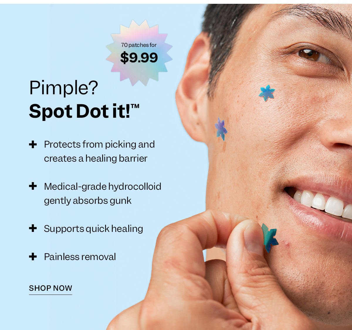 Pimple? Spot Dot It