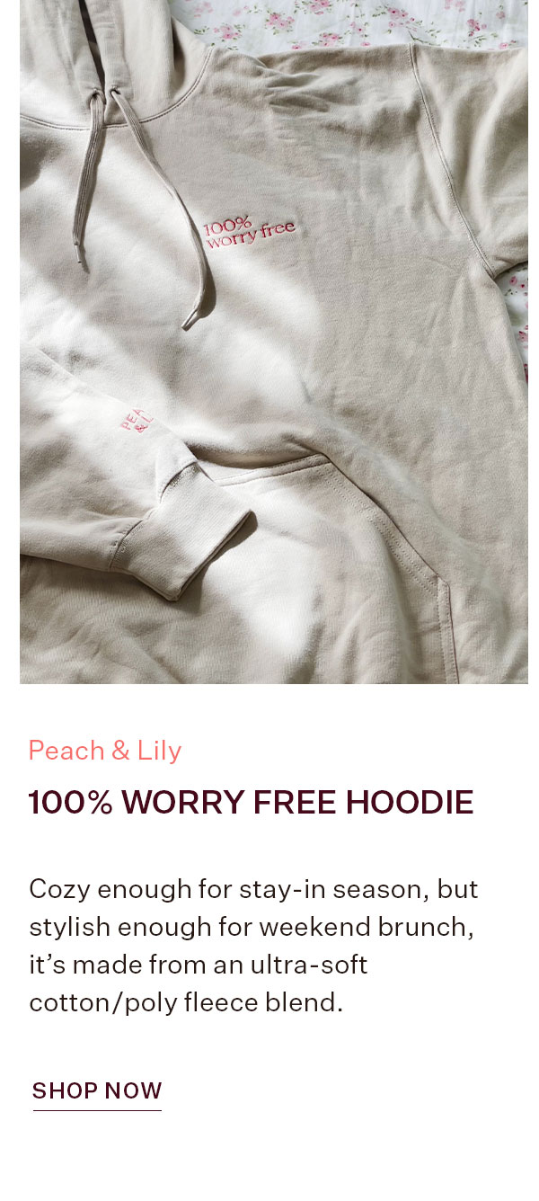 100% Worry Free Hoodie