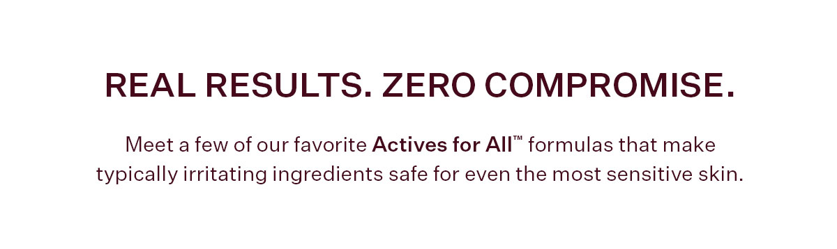 Real Results. Zero Compromise.