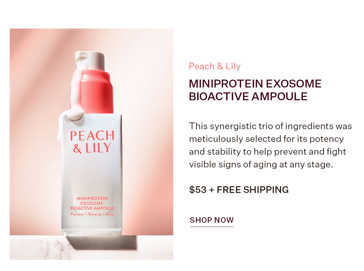 MiniProtein Exosome Bioactive Ampoule