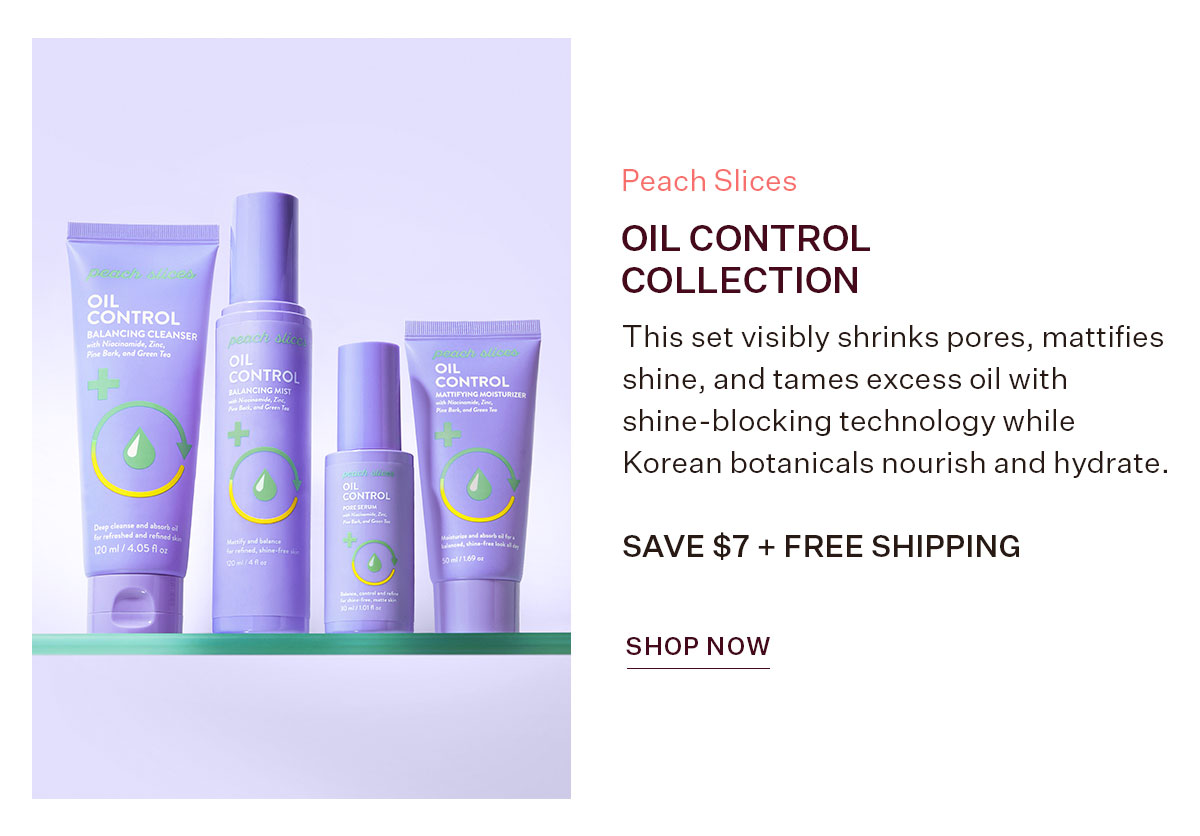 Oil Control Collection