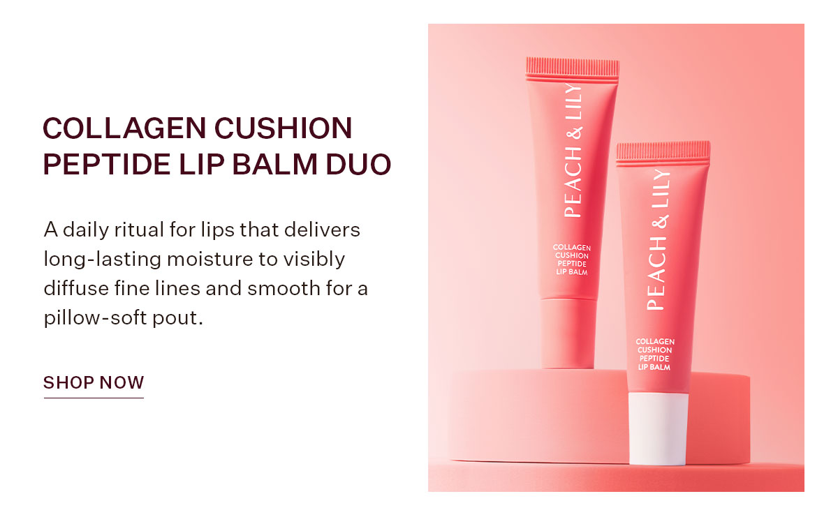 Collagen Cushion Peptide Lip Balm Duo