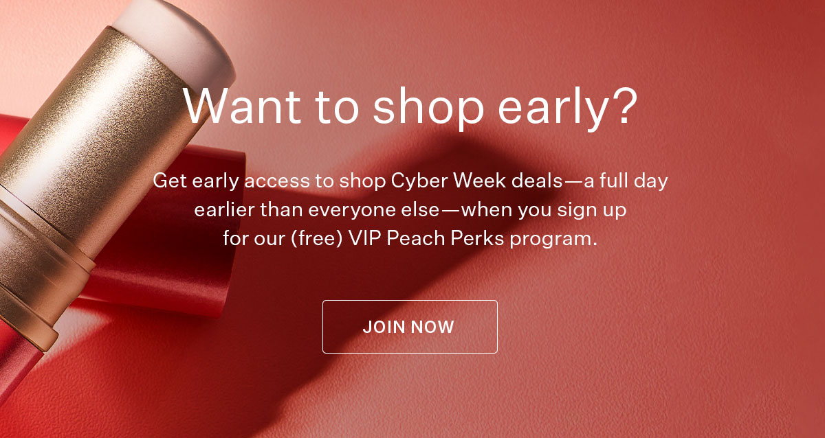 Want to shop early?