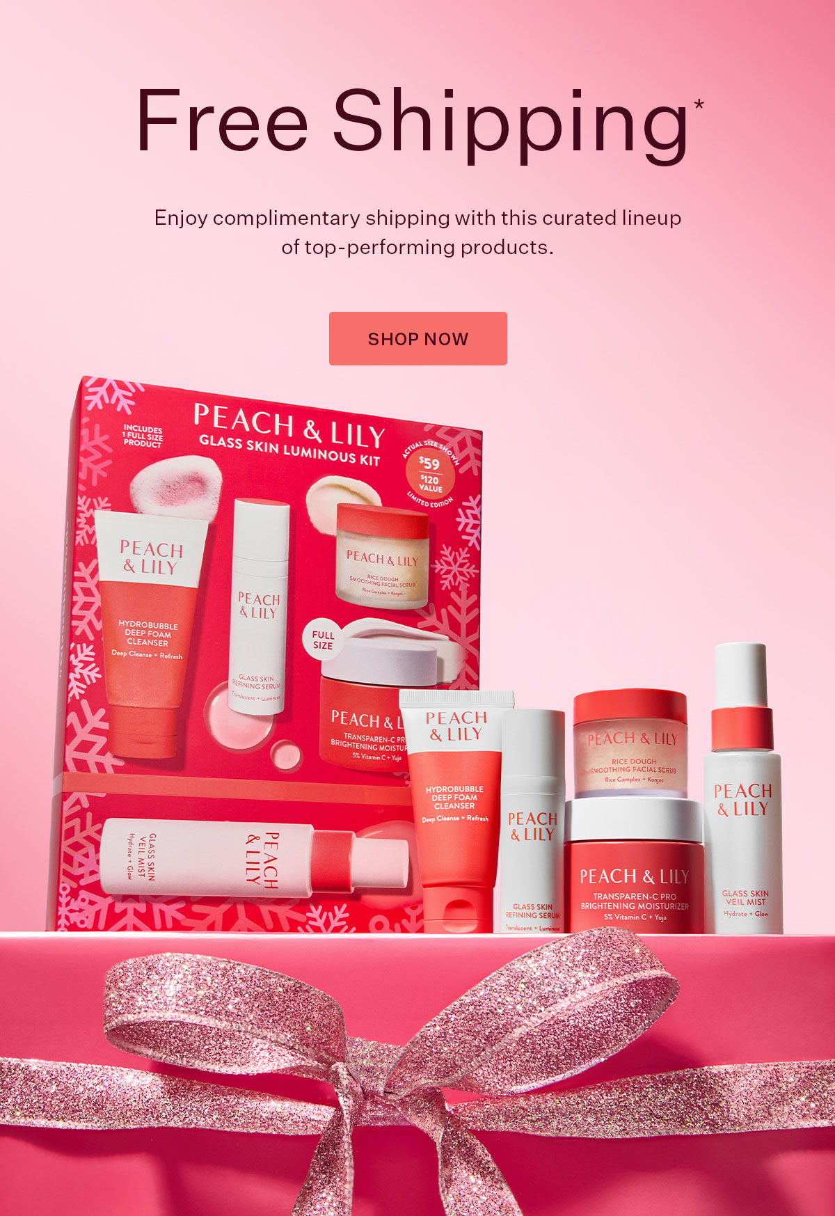 Free Shipping*