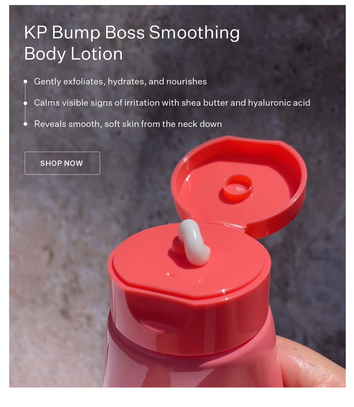 KP Bump Boss Smoothing Body Lotion