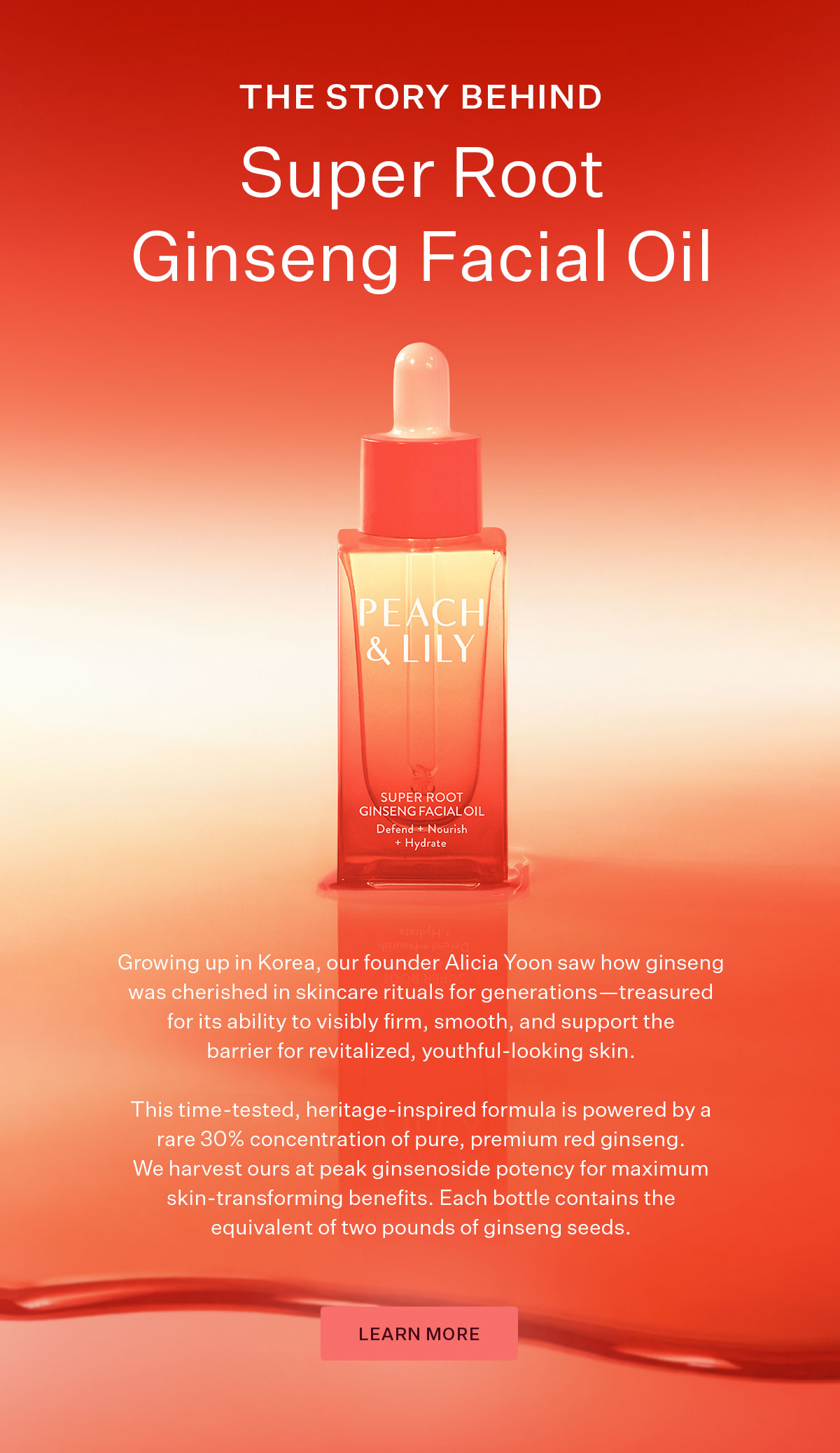 The Story Behind Super Root Ginseng Facial Oil