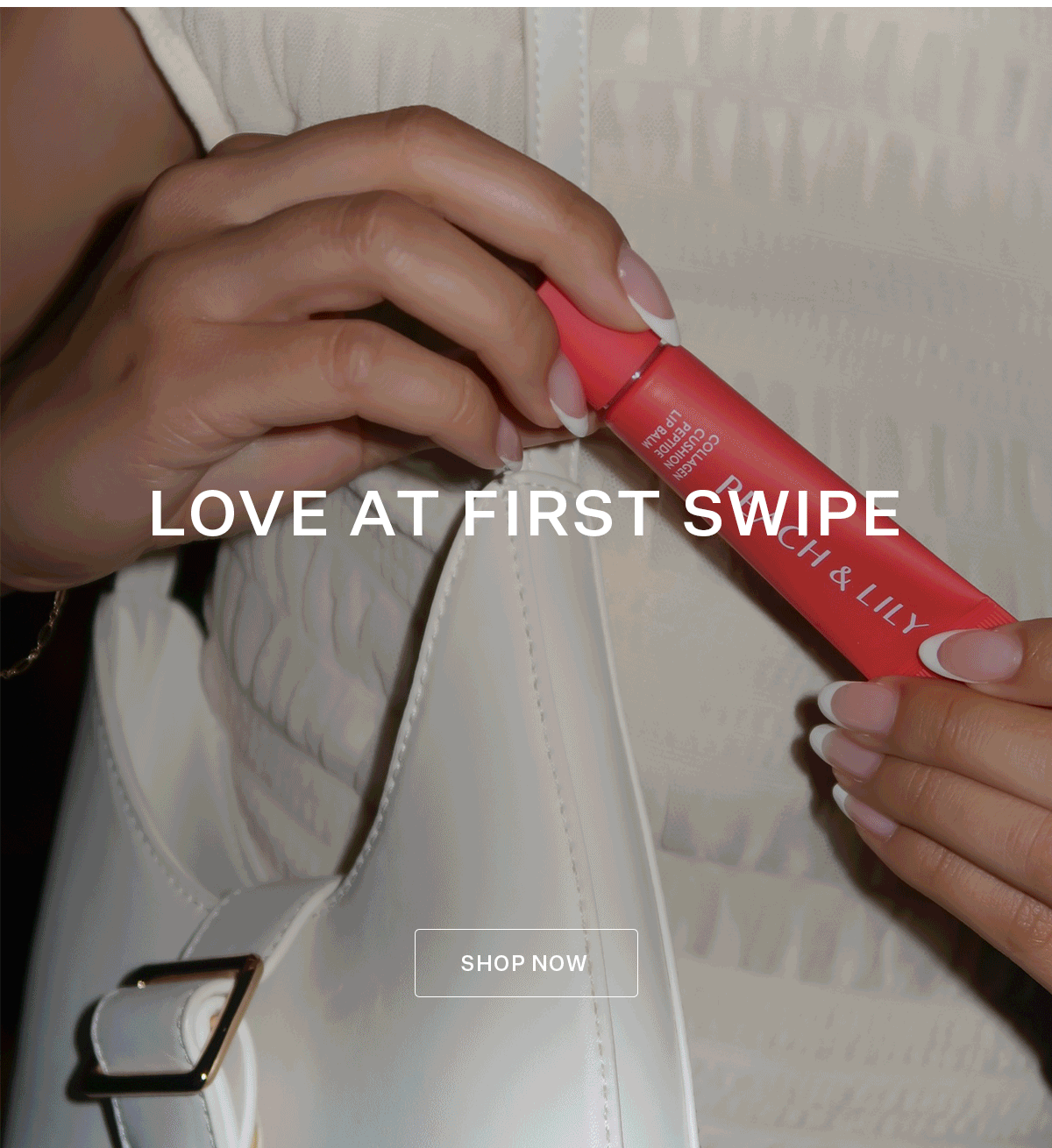 Treat lips to a burst of fruity hydration with 4 nourishing shades—Clear Balm, Sheer Peach, Sugar Plum, and Cherry Crush.