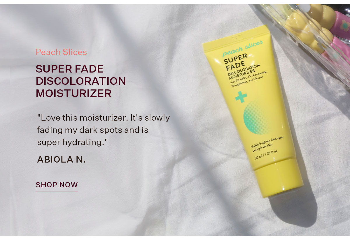Super Fade Discoloration Moisturizer